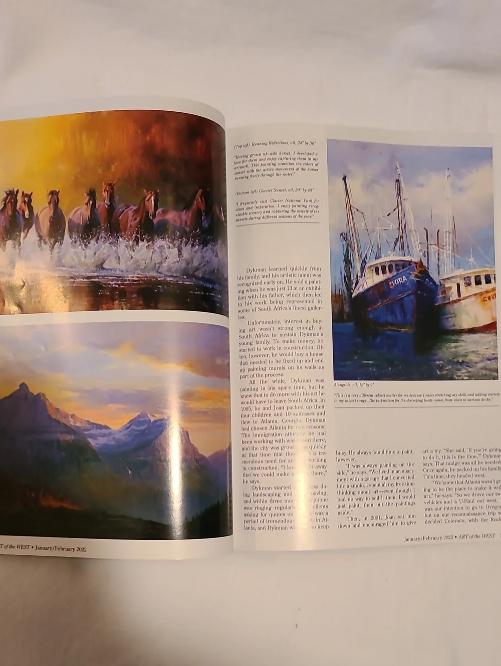 Art Of The West 3 Issues, Beautiful Art & Stories Magazine Jan 2022 Sep Nov 2021